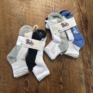 Picklesole Socks Men 12 pair Cushioned Comfort New Quarter Pickleball